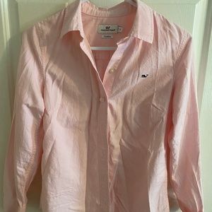 Vineyard Vines Pink Button Down